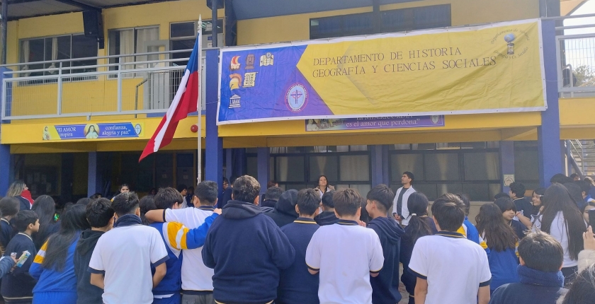 Los/as estudiantes participaron en las Competencia del saber por la Semana de la Historia
